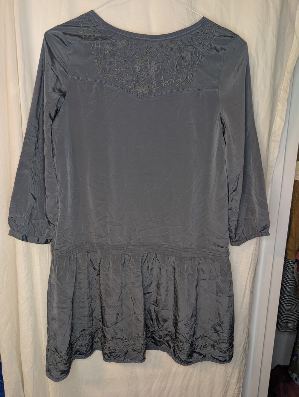 Charcoal grey dress